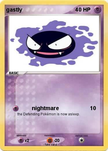 Pokemon gastly