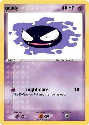 Pokemon gastly