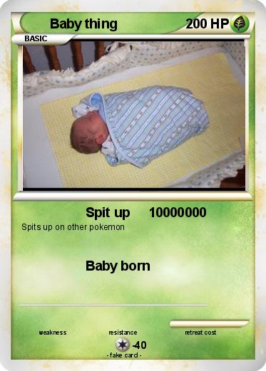 Pokemon Baby thing