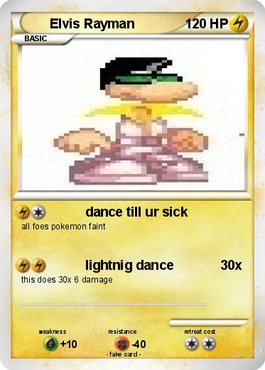 Pokemon Elvis Rayman