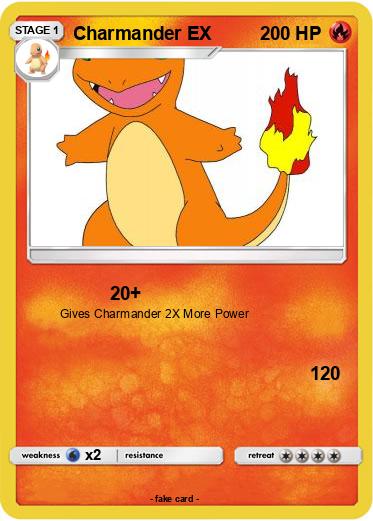 Pokemon Charmander EX
