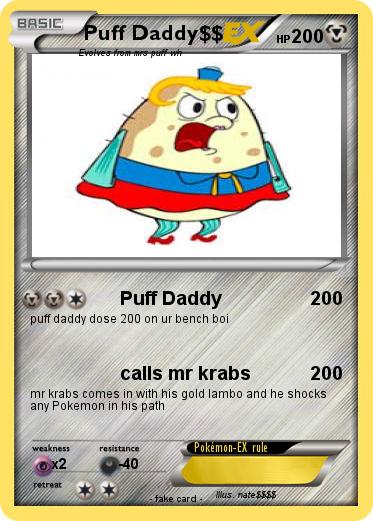 Pokemon Puff Daddy$$