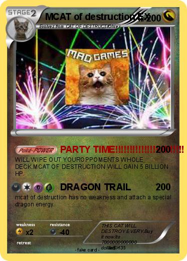 Pokemon MCAT of destruction EX