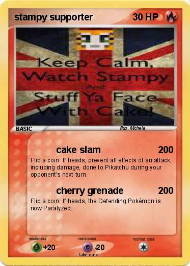 Pokemon stampy supporter