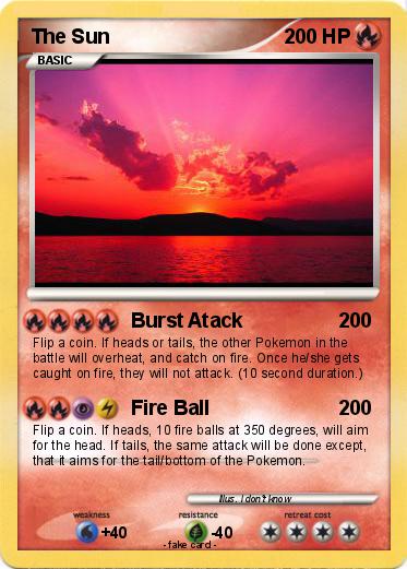 Pokemon The Sun