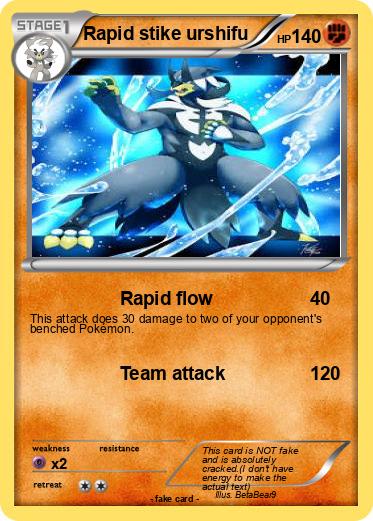 Pokemon Rapid stike urshifu