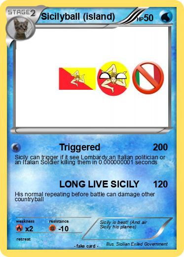 Pokemon Sicilyball (island)