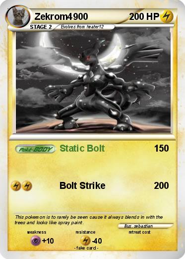Pokemon Zekrom4900