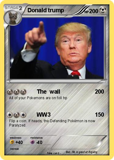 Pokemon Donald trump