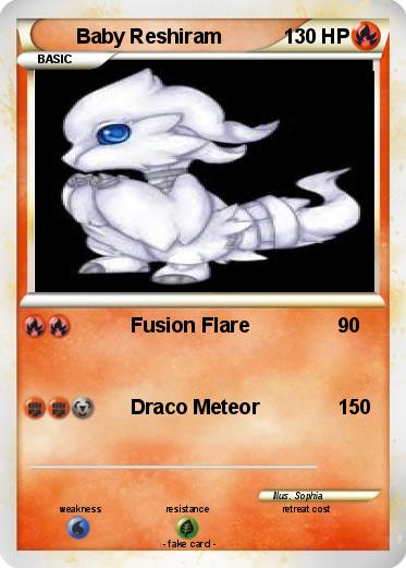 Pokemon Baby Reshiram