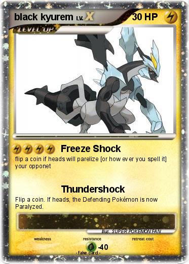 Pokemon black kyurem
