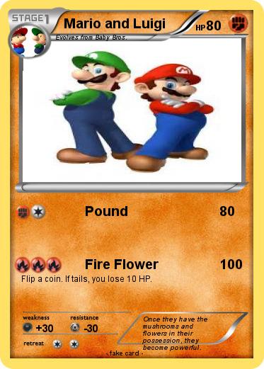 Pokemon Mario and Luigi