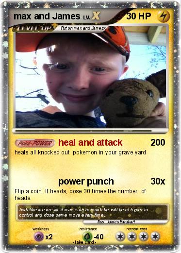 Pokemon max and James