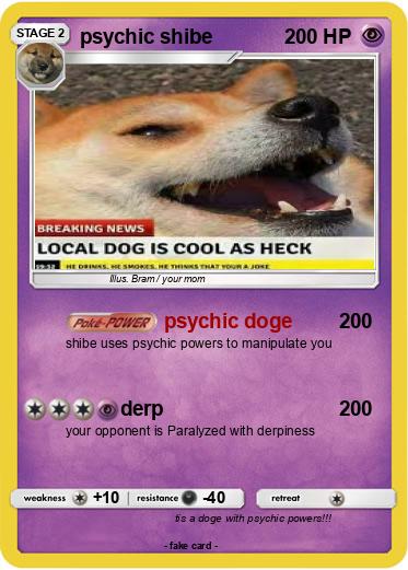 Pokemon psychic shibe