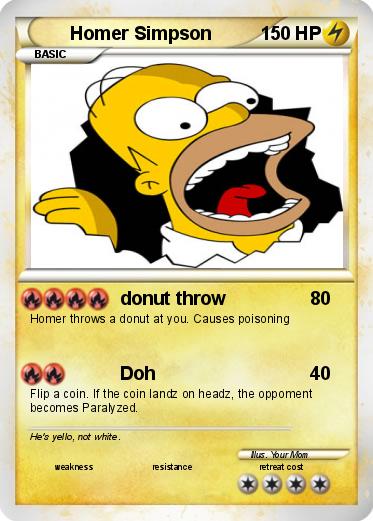Pokemon Homer Simpson