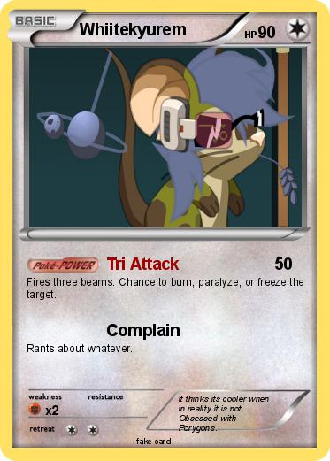 Pokemon Whiitekyurem