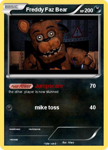 Pokemon Freddy Faz Bear