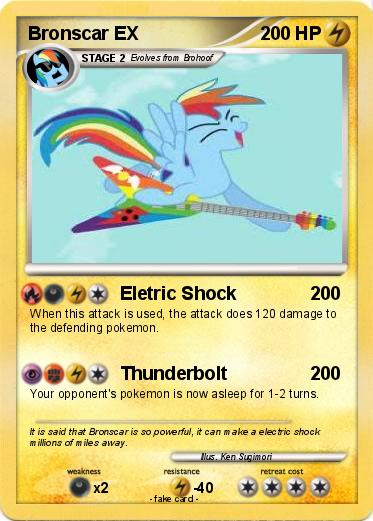 Pokemon Bronscar EX