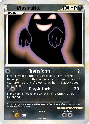 Pokemon MissingNo.