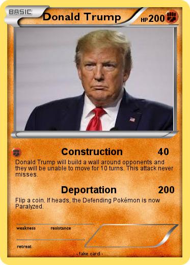 Pokemon Donald Trump