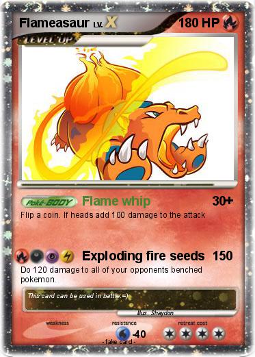 Pokemon Flameasaur