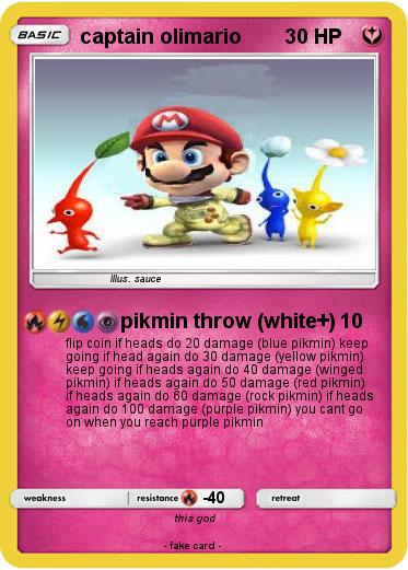 Pokemon captain olimario