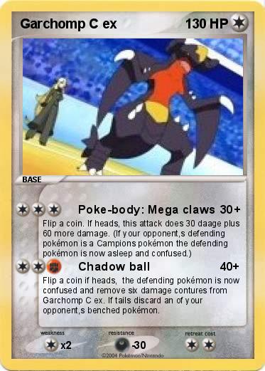 Pokemon Garchomp C ex