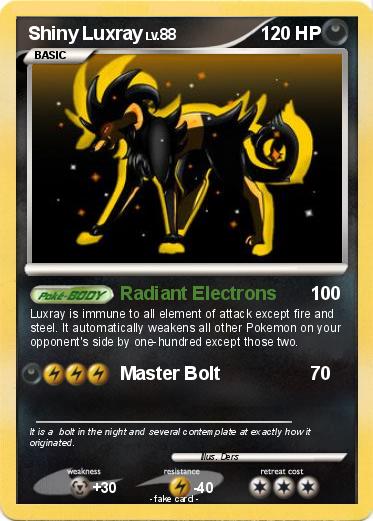 Pokemon Shiny Luxray