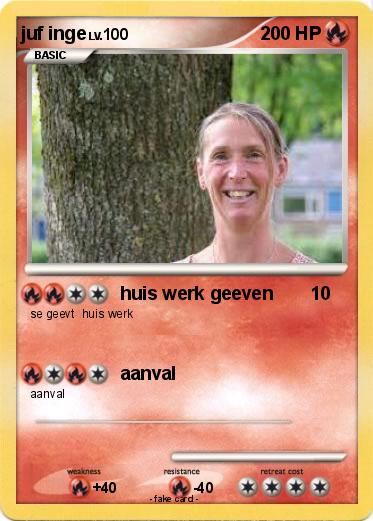 Pokemon juf inge