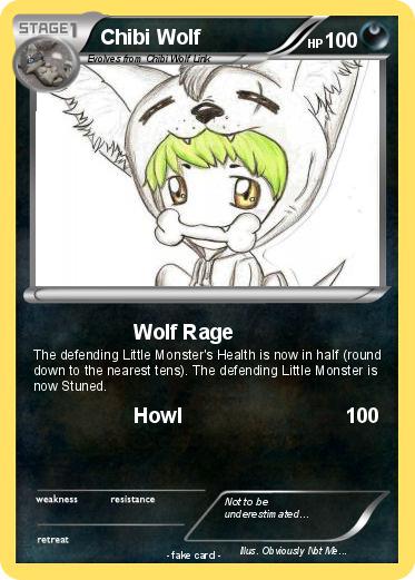 Pokemon Chibi Wolf