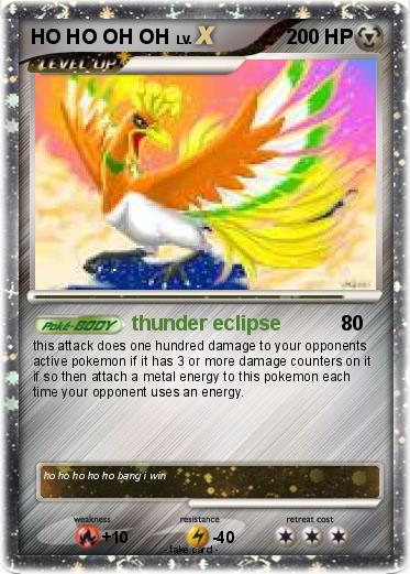 Pokemon HO HO OH OH