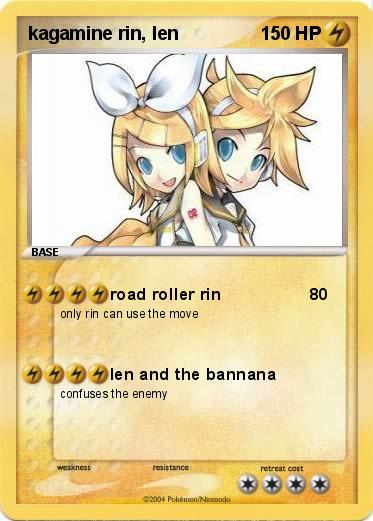 Pokemon kagamine rin, len