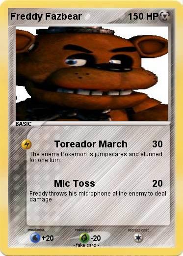 Pokemon Freddy Fazbear