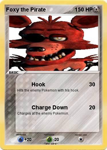 Pokemon Foxy the Pirate