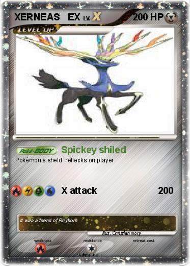 Pokemon XERNEAS   EX