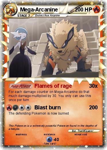 Pokemon Mega-Arcanine