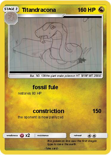 Pokemon Titandracona