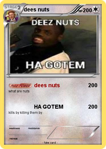 Pokemon dees nuts