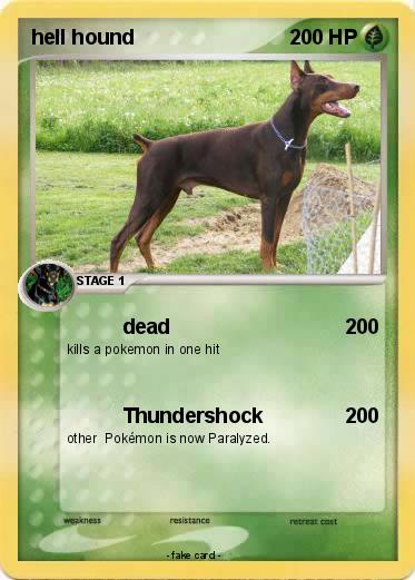 Pokemon hell hound