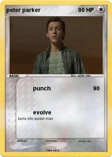Pokemon peter parker