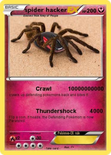 Pokemon spider hacker