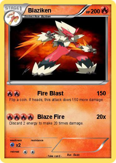 Pokemon Blaziken