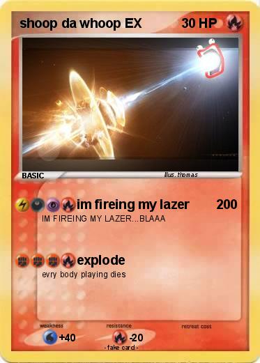 Pokemon shoop da whoop EX