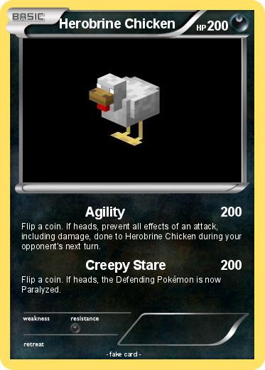 Pokemon Herobrine Chicken