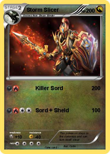 Pokemon Storm Slicer