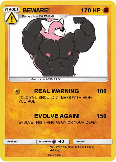 Pokemon BEWARE!