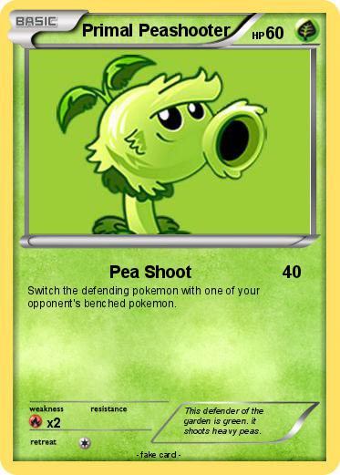Pokemon Primal Peashooter
