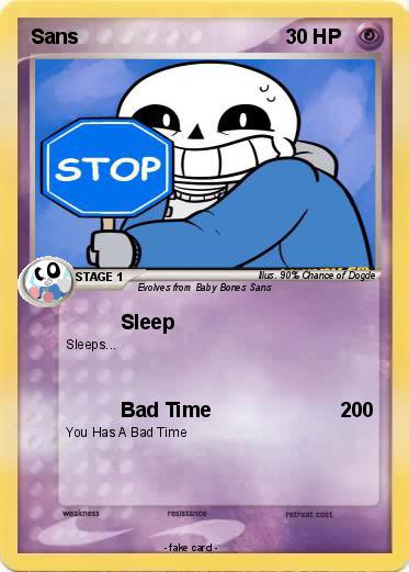 Pokemon Sans