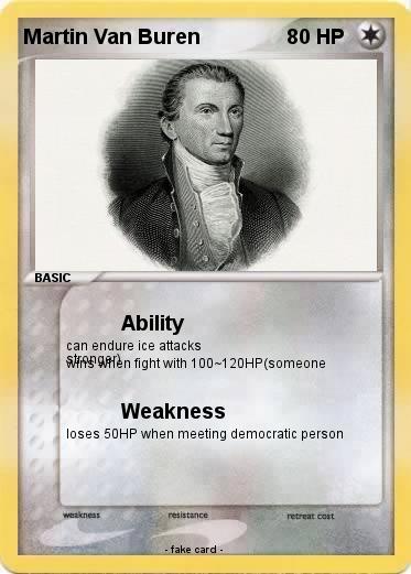 Pokemon Martin Van Buren