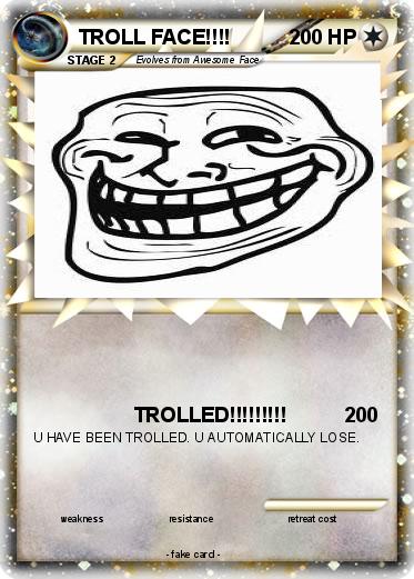 Pokemon TROLL FACE!!!!